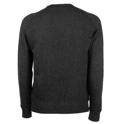 Emilio Romanelli Gray Cashmere Men Sweater In Gray