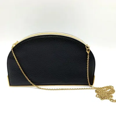 Pre-owned Fendi Black Leather Shoulder Bag ()