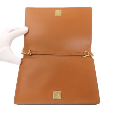 Pre-owned Fendi Brown Leather Shoulder Bag ()