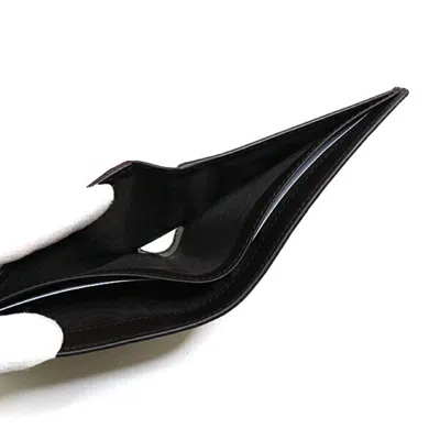 Pre-owned Gucci Beige Green Red Color Gg Supreme Leather Wallet (bi-fold) ()