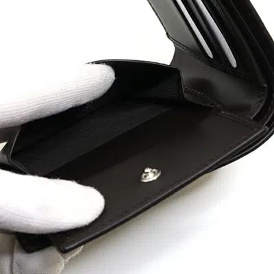 Pre-owned Gucci Beige Green Red Color Gg Supreme Leather Wallet (bi-fold) ()