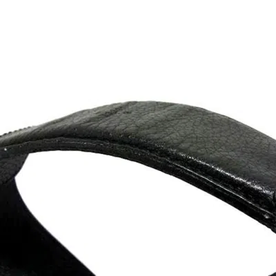 Pre-owned Gucci Black Nylon Leather Messenger Bag Shoulder Bag ()