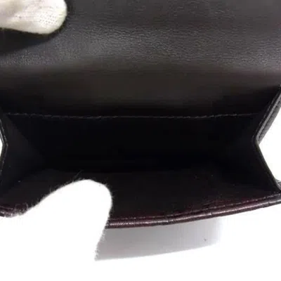 Pre-owned Gucci Brown Leather Wallet (bi-fold) ()