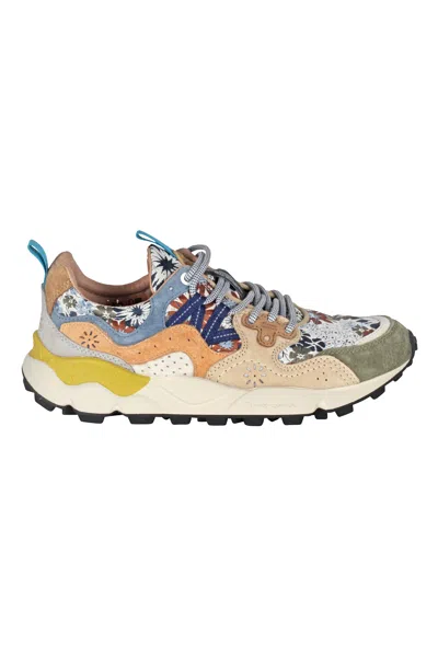 Flower Mountain - Sneakers - 460973 - Beige/giallo In Multi