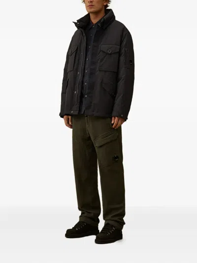 C.p. Company Micro-m (r) Pocket Jacket In Black