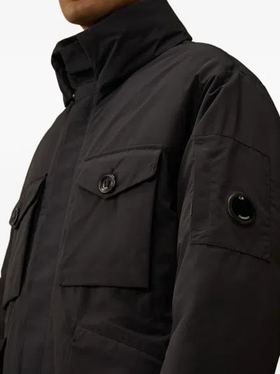 C.p. Company Micro-m (r) Pocket Jacket In Black