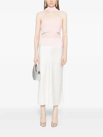 Reformation Lula Top In Pink