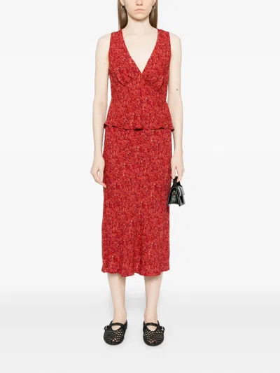 Reformation Ryan Set In Red