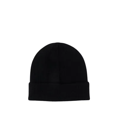 Etudes Studio Versatile Folded Brim Knit Beanie In Black