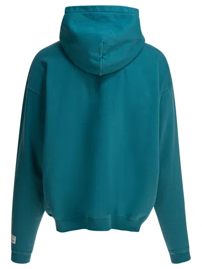 Gallery Dept. Long-sleeved Zip-up Sweatshirt In Blue
