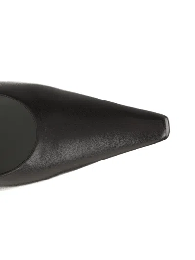 Saint Laurent Anne-marie Décolleté Pumps Brown In Black