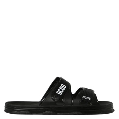 Gcds Man Sandals Black Size 9 Rubber In Black