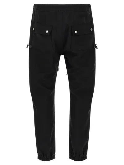 Rick Owens Bauhaus Cargo Pants Black In Black