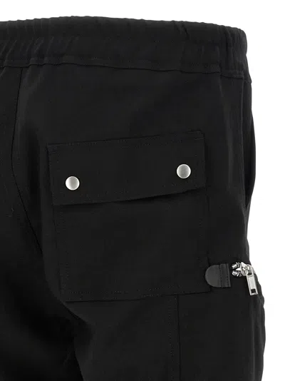 Rick Owens Bauhaus Cargo Pants Black In Black