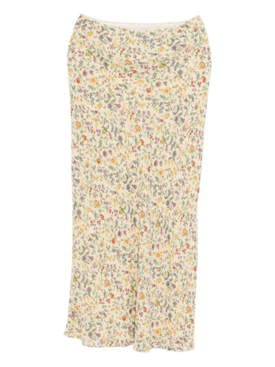 Reformation Layla Skirt In Multi