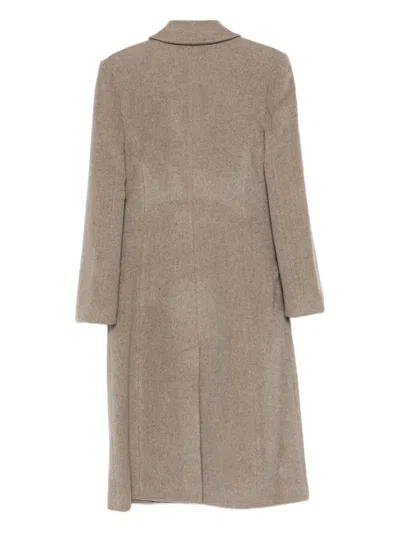 Reformation Dakota Coat In Neutral