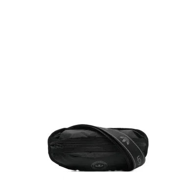 Adidas Originals X Sporty & Rich Logo-print Belt Bag In Black