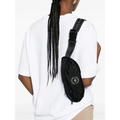 Adidas Originals X Sporty & Rich Logo-print Belt Bag In Black