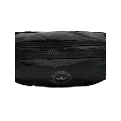 Adidas Originals X Sporty & Rich Logo-print Belt Bag In Black