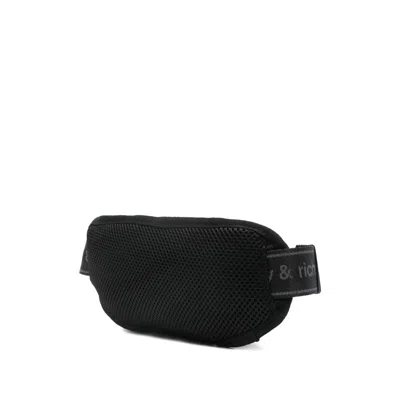 Adidas Originals X Sporty & Rich Logo-print Belt Bag In Black