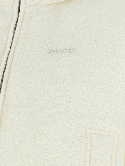 Gucci Bouclé Wool Jacket In Multi