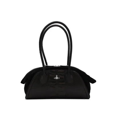 Vivienne Westwood Brown  Black Shoulder Bags