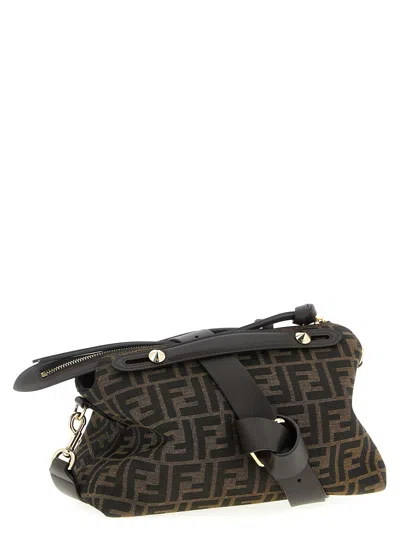 Fendi By The Way Soft Medium Hand Bags Brown