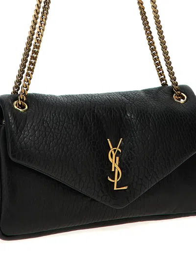 Saint Laurent Calypso Medium Shoulder Bag In Red