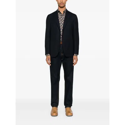 Etro Roma Paisley Print Shirt In Multi