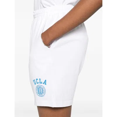 Sporty And Rich Cotton Shorts In White