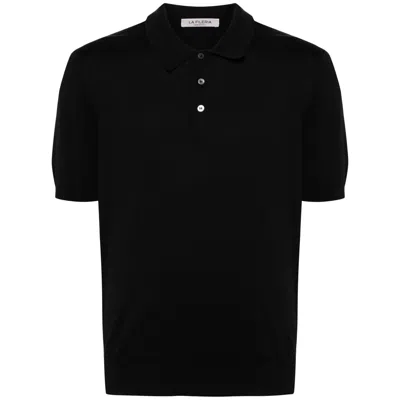 Fileria Cotton Sweaters In Black