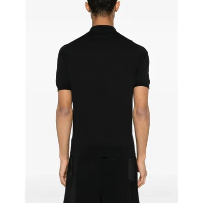 Fileria Cotton Sweaters In Black