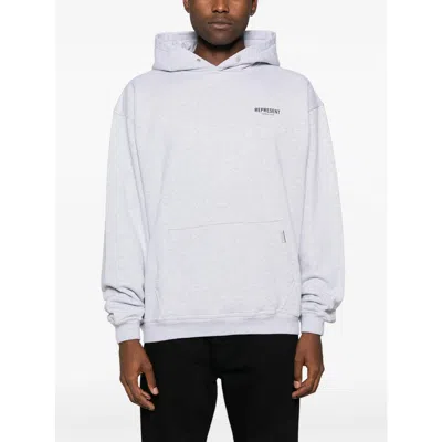 Represent Cotton Sweatshirts In Gray