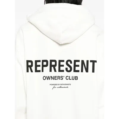 Represent Sweatshirts In White