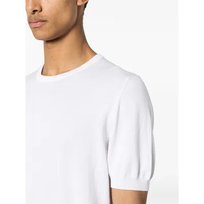 Fileria Cotton T Shirts In White