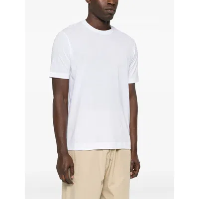 Mazzarelli Cotton T Shirts In White