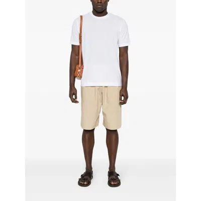 Mazzarelli Cotton T Shirts In White