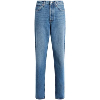 Agolde Denim Straight-leg Jeans In Blue