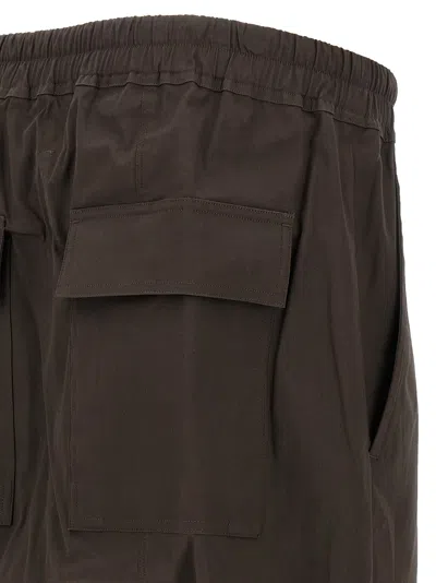 Rick Owens Drawstring Long Pants Brown In Brown
