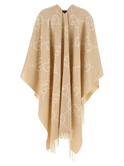Gucci Gg Capes Beige In Neutral
