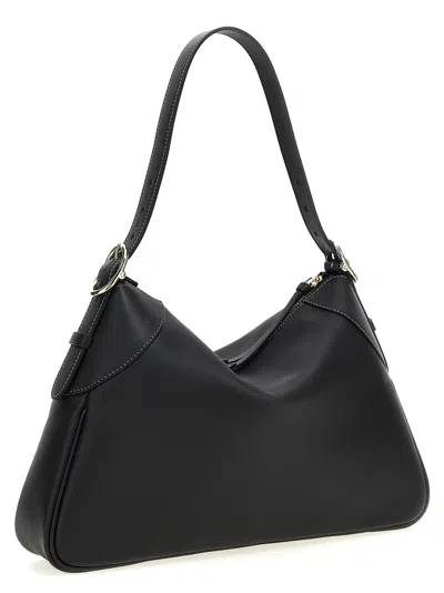 Gucci Gg Emblem Shoulder Bags Black