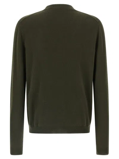 Gucci Gg Intarsia Cardigan Sweaters And Cardigans Green In Green