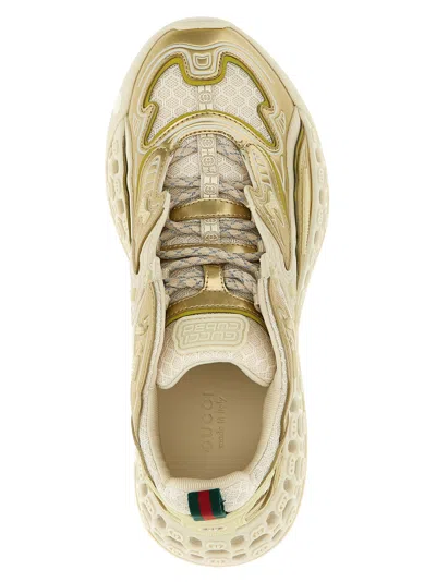 Gucci Chunky Sole Mesh Panel Sneakers In Multi