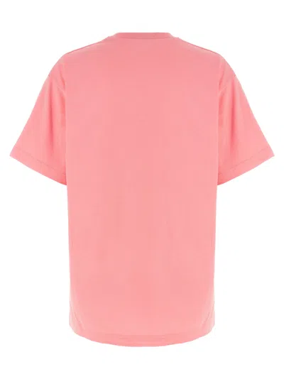 Gucci Logo-printed Short-sleeved T-shirt In Pink