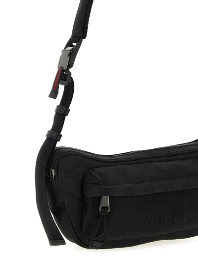 Gucci Large Messenger Bag Embossed Pattern