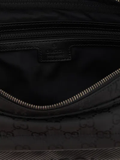Gucci Large Messenger Bag Embossed Pattern