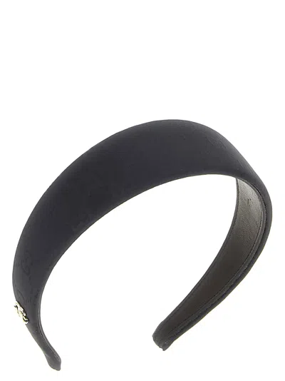 Gucci Headband Gg Hair Accessories Black In Black