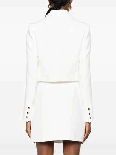 Elisabetta Franchi Jackets Light And Natural In Multi