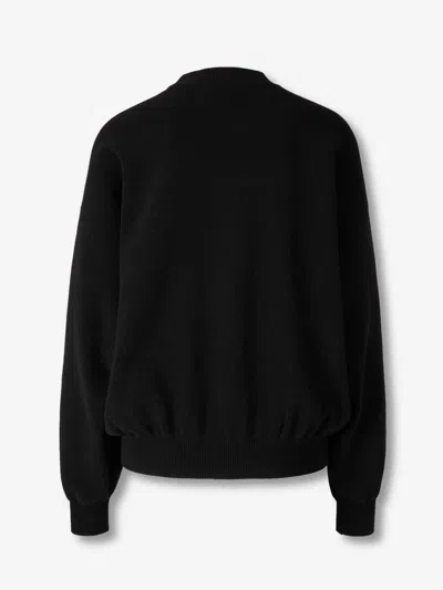 Alexander Wang Round Neck Sweater In Black