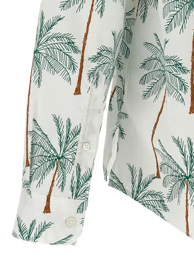 Jacquemus La Chemise Simon Shirt And Blouse White In Multi